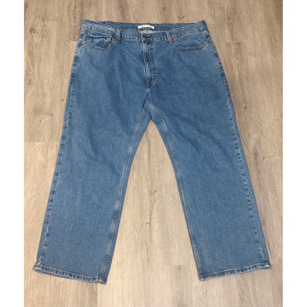 Levi Strauss Signature Gold Relaxed Straight Jeans Blue W42 L30